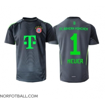 Billige Fotballdrakt Bayern Munich Manuel Neuer #1 Keeper Replika Bortedrakt 2025-26 Kortermet